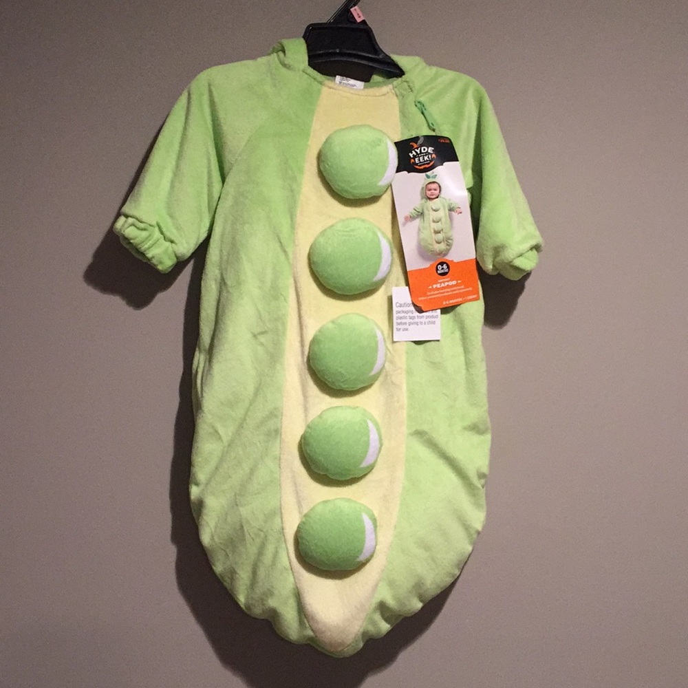 NWT 🎃 Infant Pea Pod Halloween Costume